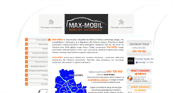 Desktop Screenshot of max-mobil.pl