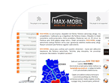 Tablet Screenshot of max-mobil.pl